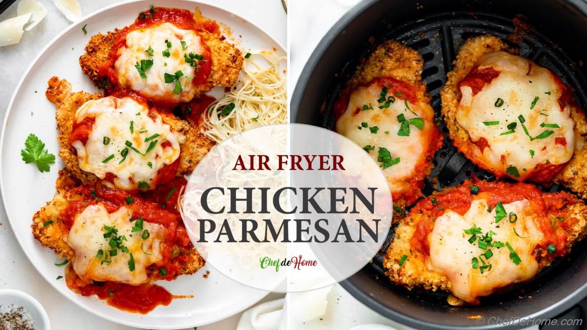 Air Fryer Chicken Parmesan - Recipes