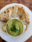 Spicy Cilantro Chickpea Hummus
