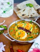 Easy Indian Kolhapuri Egg Curry