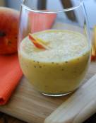 Mango Chia Seeds Milk Shake