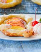 Peach and Almond Galette
