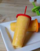 Peach and Yogurt Lollies