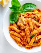 Pasta in Vodka Cream Sauce