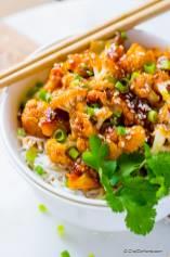 Skinny Firecracker Cauliflower Rice Bowl