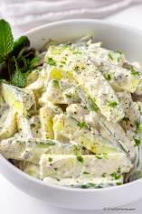 Creamy Cucumber Salad