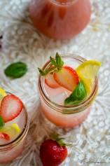 Strawberry Basil Lemonade
