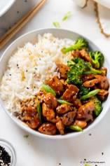 Teriyaki Chicken and Broccoli