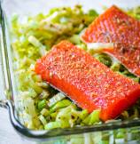 Baked Lemon Salmon with Fennel