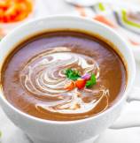 Spicy Black Bean Soup (Instant Pot)