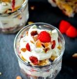 Ginger Mixed Berry Cake Trifle