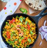 Indian Punjabi Paneer Bhurji