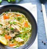 Chicken Noodle Soup in Pressure Cooker