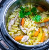 Instant Pot Chicken Noodle Soup