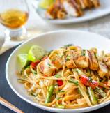 Chicken Tequila Fettuccine