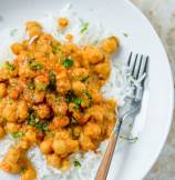 Easy Chickpea Curry with Basmati Rice