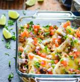 Chipotle Sofritas and Black Beans Casserole