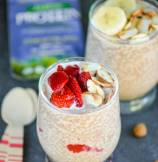 Sunwarrior Protein Review | Chocolate Almond Chia Breakfast Pudding