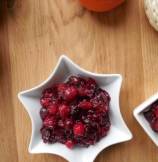 Cardamom Infused Chunky Cranberry Sauce