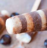 Organic Raw Cocoa, Almonds and Milk Ice Pops