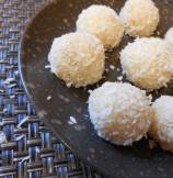 Coconut Cardamom Truffles