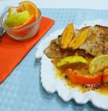 Pan-Seared Cod Fillets with Citrus Sauce