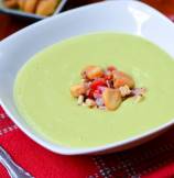 Chilled Avocado and Roasted Corn Soup