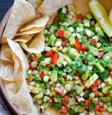 Zesty Roasted Corn Guacamole