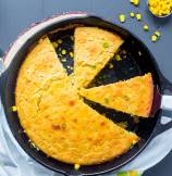 Skillet Cornbread with Creamed Corn