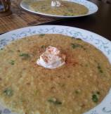 Cracked Wheat and Lentils Porridge