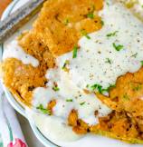 Chicken Fried Eggplant Meal Prep