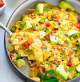 Migas (Mexican Scrambled Eggs) Recipe | ChefDeHome.com