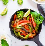 Healthy Vegetarian Fajitas