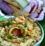 Zesty Avocado and Chickpea Hummus - Garbanzo-mole