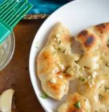 Homemade Restaurant-Style Indian Garlic Naan