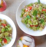 Israeli Couscous Salad with Crunchy Celery and Sweet Grapes