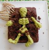 Graveyard Brownies