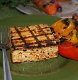 Spicy Grilled Tofu with Grilled Vegetables