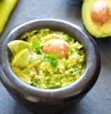 Zesty Garlic Guacamole Dip