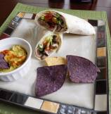 Guaca-Mushroom Wrap