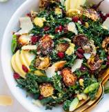 Kale and Brussel Sprout Salad