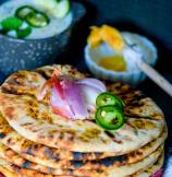 Restaurant-Style Indian Keema Naan - Stuffed Lamb Bread