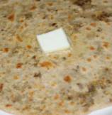 Ground Lamb Stuffed Wheat Flat Bread