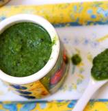 Low Calorie Kiwi and Cilantro Chutney