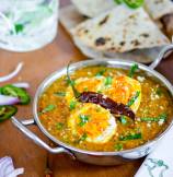 Easy Indian Kolhapuri Egg Curry