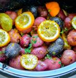 Slow Cooker Greek Lemon Potatoes