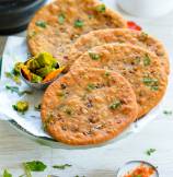 Sprouts Stuffed Masala Poori 