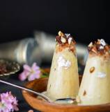 Gulkand Milk Badam Kulfi