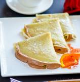 Easy Nutella Mousse Crepes