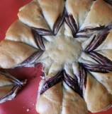 Nutella and Blueberry Breakfast Brioche Bread