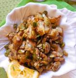 Roasted Sunchokes with Lemon Sage Dressing